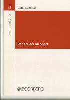 Der Trainer im Sport